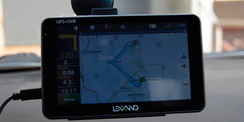 Обзор Lexand SA5 HD+ Навигатор
