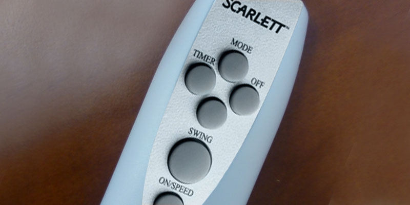 Scarlett SC-177 Вентилятор в использовании