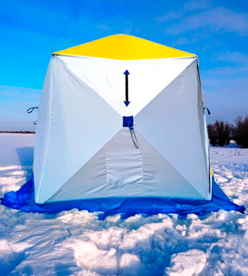 Обзор СТЭК Куб Зимняя палатка