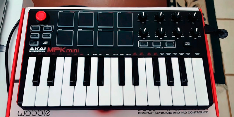 Обзор Akai MPK Mini MKII MIDI-клавиатура
