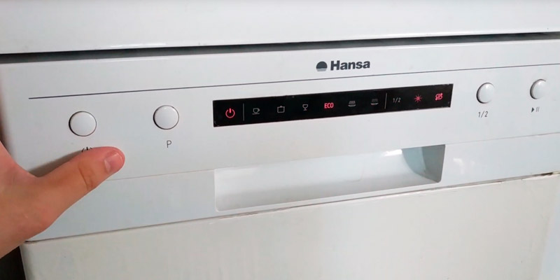 Hansa ZWM 416 WH Посудомоечная машина в использовании