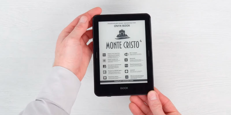 Обзор Onyx Monte Cristo 4 Электронная книга