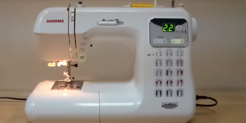 Обзор Janome DC4030 Швейная машинка