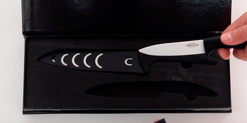 Обзор BartonSteel 9002BS Набор керамических ножей