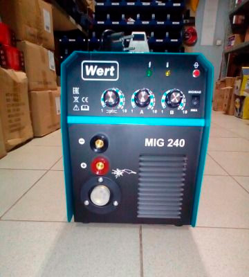 Обзор Wert MIG 240 Сварочный аппарат