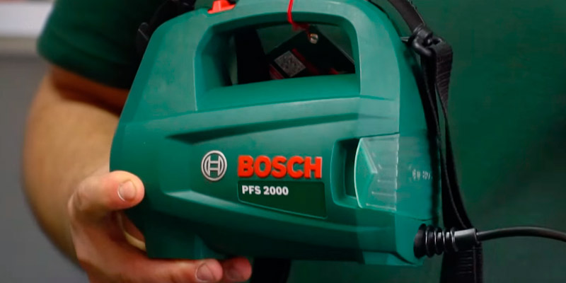 Обзор Bosch PFS 2000 Сетевой краскопульт