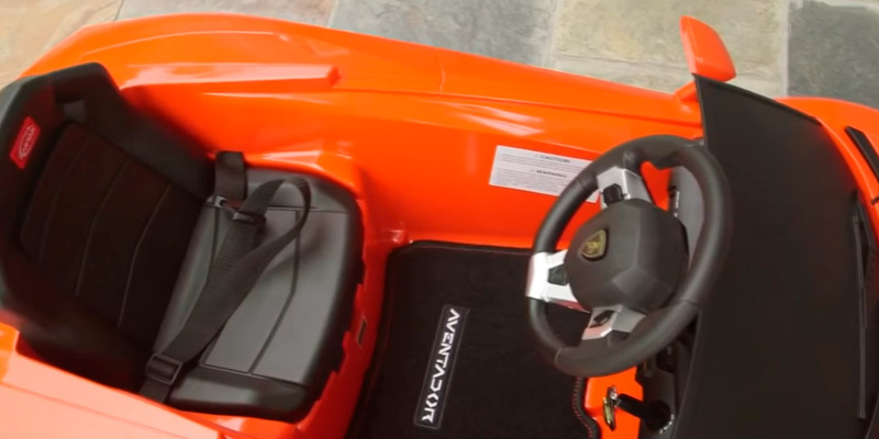 Rastar Lamborghini Aventador Электромобиль в использовании