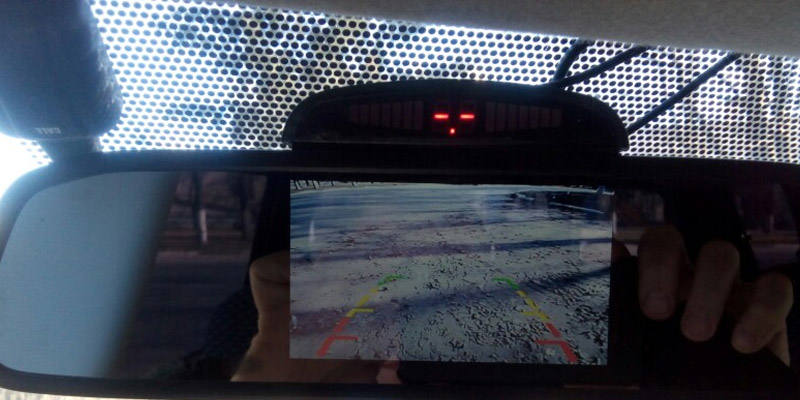 Auto Wayfeng WF Mirror Monitor в использовании